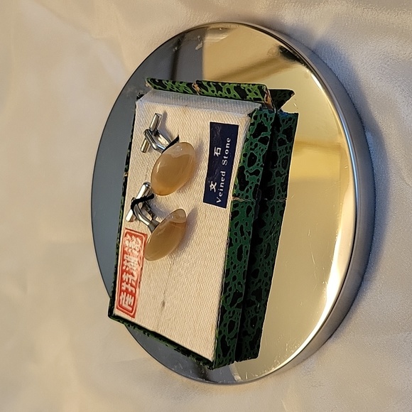 Vintage Japanese cuff links - Picture 2 of 4